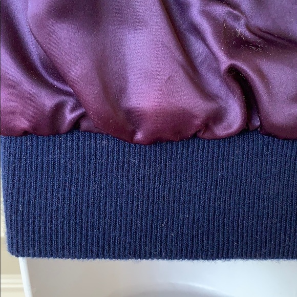 Vintage 80s Satin Mickey Mouse Bomber Jacket - Picture 4 of 8